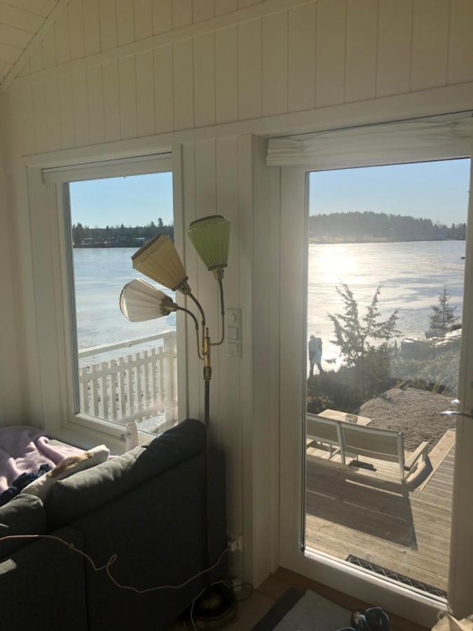 Lyseren Waterfront Cabin Omberg Luaran gambar