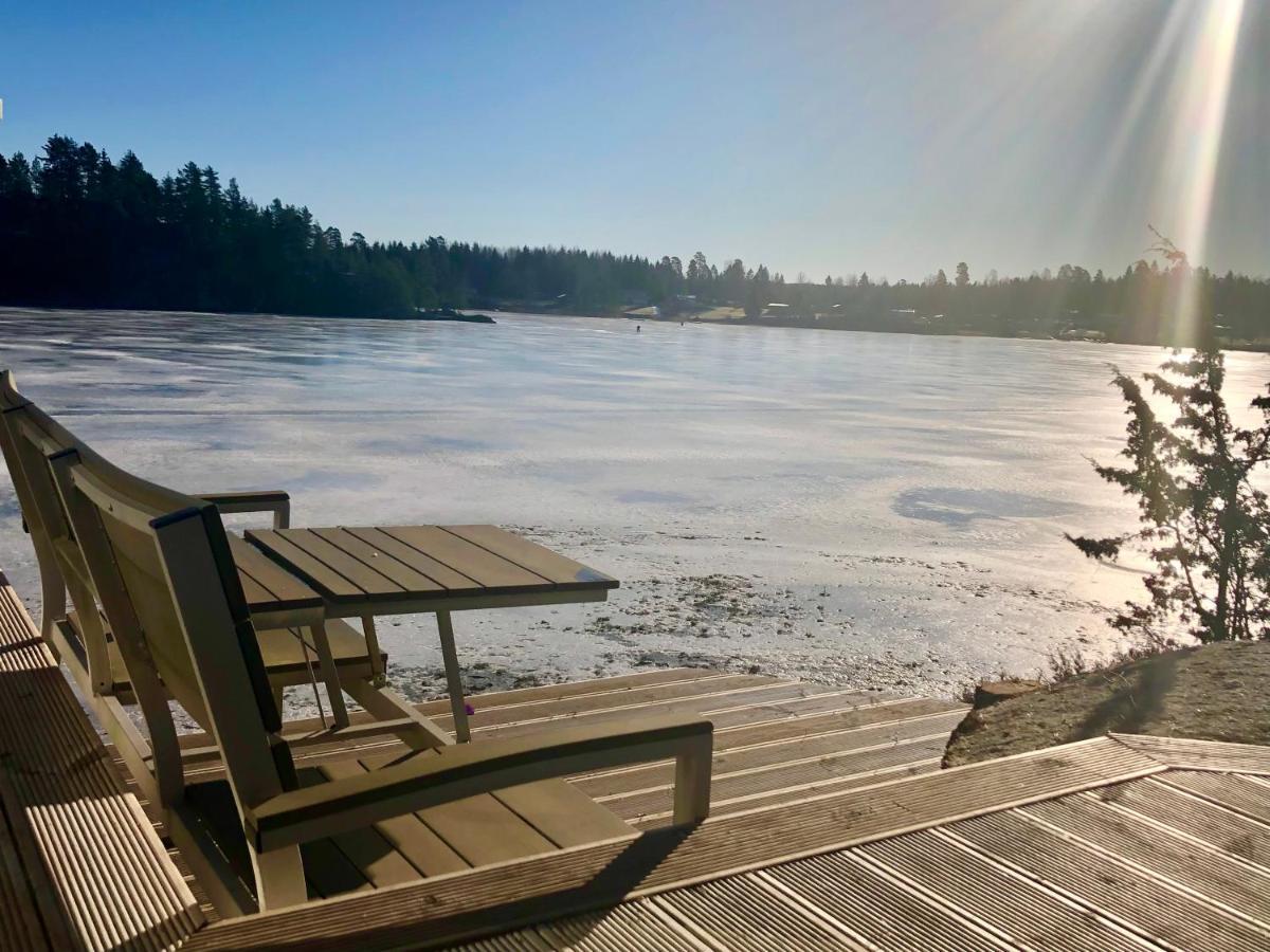 Lyseren Waterfront Cabin Omberg Luaran gambar